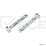 Болт шестигранный KRANZ DIN 933, 6х50, пакет (4шт.), фото2