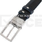 Ремень мужской Piquadro Blue Square CU2619B2/NBLU2, черный/темно-синий, натур.кожа, фото6