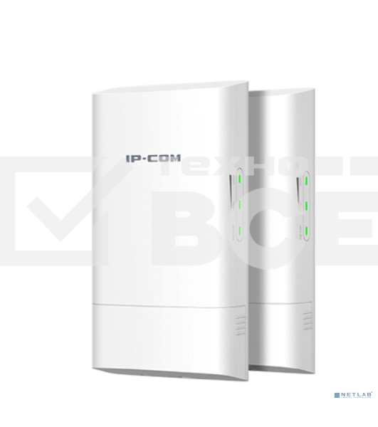 Наружная точка доступа IP-COM CPE5, 5 ГГц, до 867 Мбит/с, IP65, 1х9dbi, PoE, 1х100 Мбит/с