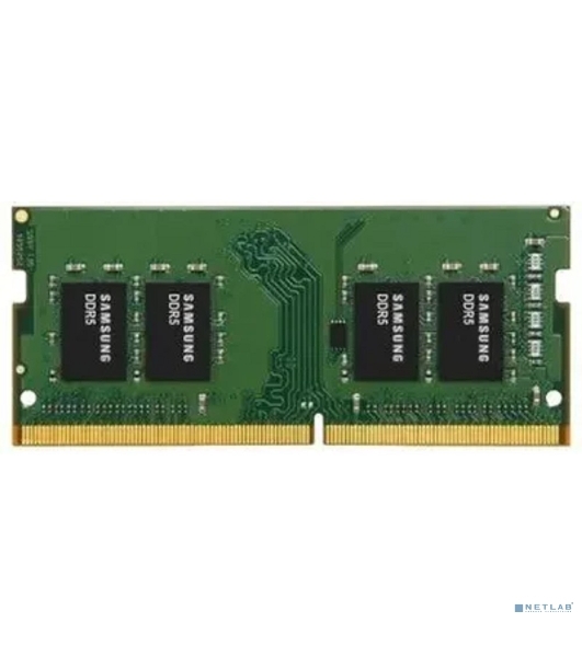 Оперативная память Samsung, DDR5, 8GB (1x8GB), 6400 MHz, CL52, без радиатора, SO-DIMM