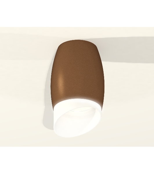 Светильник Ambrella Light XS1124022 SCF/FR кофе песок/белый матовый MR16 GU5.3 (C1124, N7175)