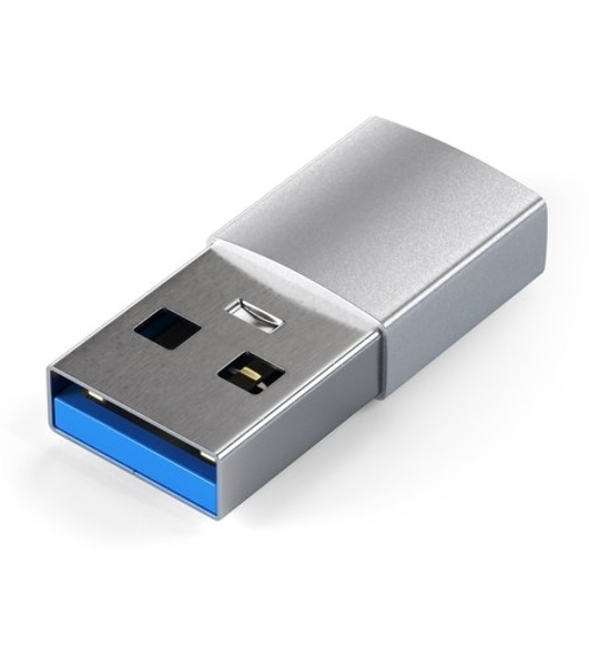 Адаптер Satechi USB Type-A to Type-C. Цвет серебристый.
