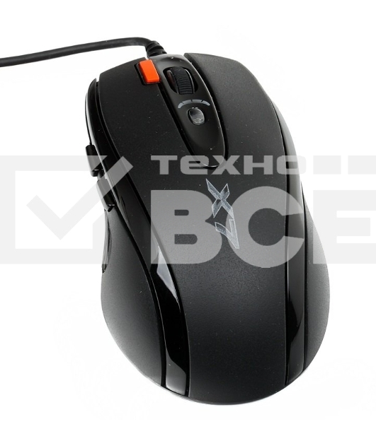 Мышь проводная A4Tech XL-750BK черный, 3600 dpi, USB, кнопки - 7