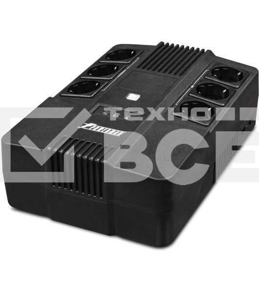 Источник бесперебойного питания Powerman BRICK 600 Black