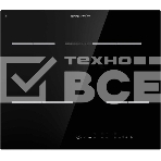 Встраиваемая варочная панель Gorenje ECT648ORAB /  Черный, Без рамки, Сенсорное управление, Таймер, Функция PowerZone, Защитная блокировка от детей, Габаритные размеры (вхшхг): 5,4 × 60 × 52 см, Вес (брутто/нетто): 8,2 / 7,7 кг, фото 1