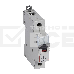 Выключатель автоматический DX3-E C40 1П 6000/6kA Авт.выкл.DX3-E C40 1П 6000/6kA