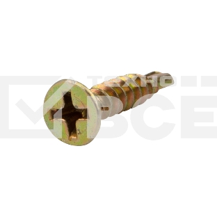 Саморез оконный KRANZ сверло, 3.9х19, желтый цинк, короб (500 шт./уп.)