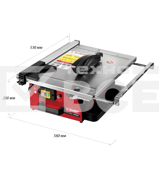 Электроплиткорез Зубр 