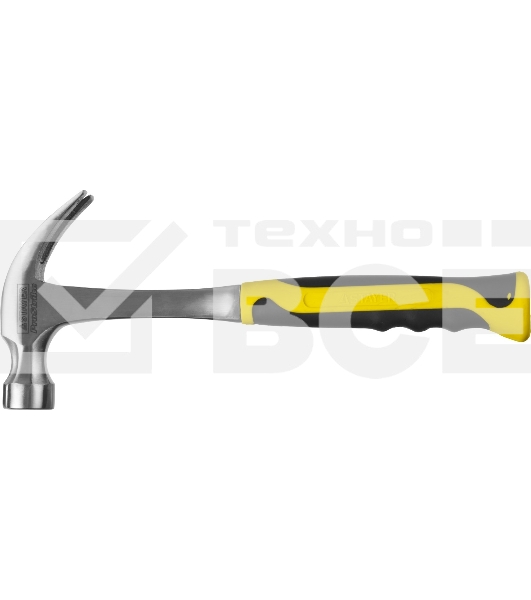 Молоток-гвоздодер STAYER STRIKE 2025-560 560 г цельнометаллический столярный