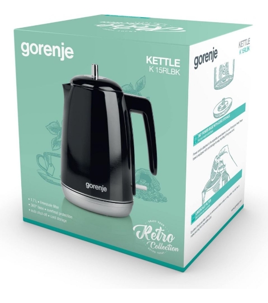 Чайник Gorenje K15RLBK
