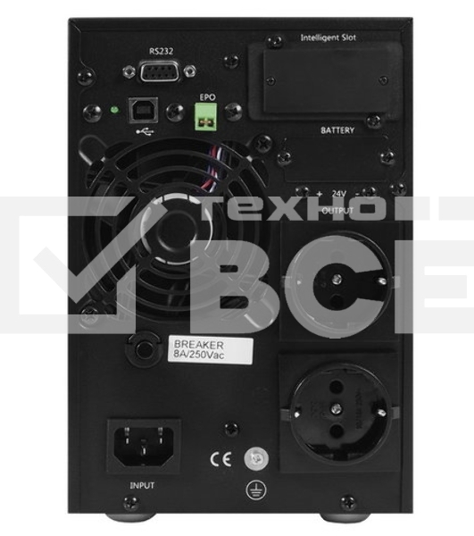 Источник бесперебойного питания UPS POWERMAN Online 1000, LCD