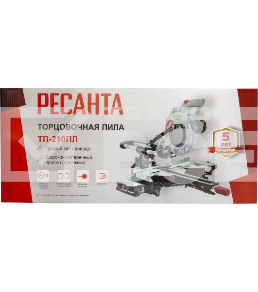 Торцовочная пила ТП-210ПЛ Ресанта
