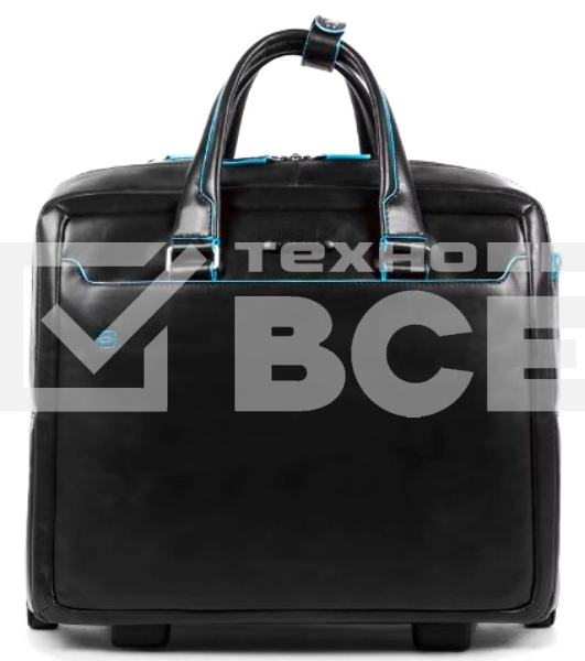 Сумка дорожная Piquadro BLUE SQUARE BV4729B2/N 20л. натур. кожа, черный