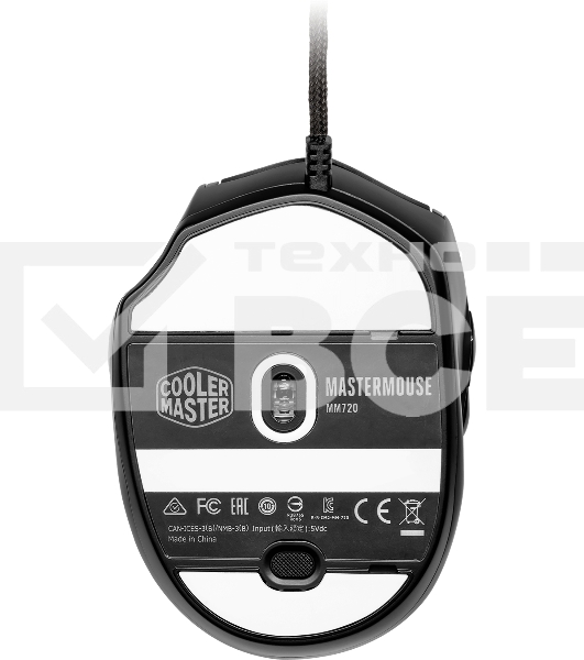 Мышь проводная Cooler Master MM-720-KKOL1 Mouse MM720 Matte черный