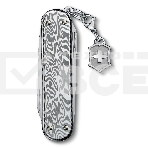 Нож перочинный Victorinox Classic Brilliant Damast (0.6221.34) 58мм 5функц. серебристый подар.коробка, фото3