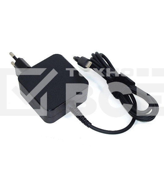 Блок питания (сетевой адаптер) для ноутбуков Lenovo 20V 2.25A 45W Type-C rectangle case