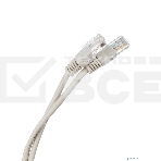 Шнур коммут. NEOMAX (NM13011-005) UTP 0.5 м, cat.5е, 24AWG, серый, LSZH, многожильный, фото 1
