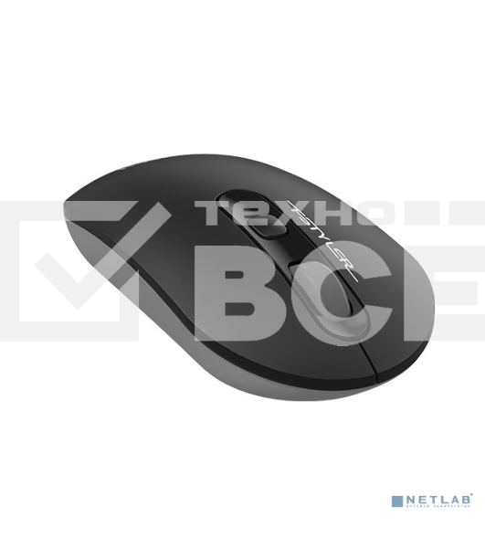 Мышь беспроводная A4Tech Fstyler FG20 серый, 2000 dpi, радиоканал, USB, кнопки - 4