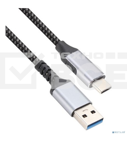 Кабель USB3.2 Gen2, AM->CM, 10Gbs, All Shell 1м VCOM <CU401M-1M>