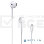 Гарнитура Apple MMTN2ZM/A белый EarPods with Lightning, фото2