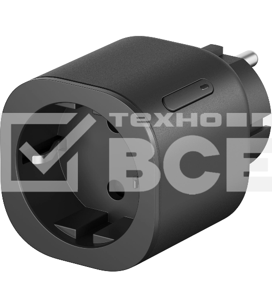Умная розетка Yandex Matter EUBT Wi-Fi черный (YNDX-00540BLK)