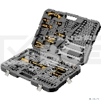 Набор инструментов Denzel 1/2', 1/4', CrV, S2, пластиковый кейс, 122 предмета, фото85