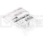Модуль-вставка Keystone Jack RJ-45 ExeGate KJ-8P8C-U-C6A-180SH-Dual (Кат.6A, неэкранированная, 180 градусов, со шторками, IDC Krone/110), фото 1