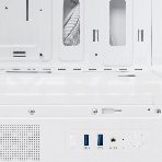 Компьютерный корпус HSPD F510, Panoramic Mid Tower, белый, TG, 0.5 SPCC, 3x120мм ARGB ATX, mATX, mITX 180/280/160мм 1x2.5', 1x3.5', 7xPCI 2xUSB-A 3.0 356x218x467мм, фото16