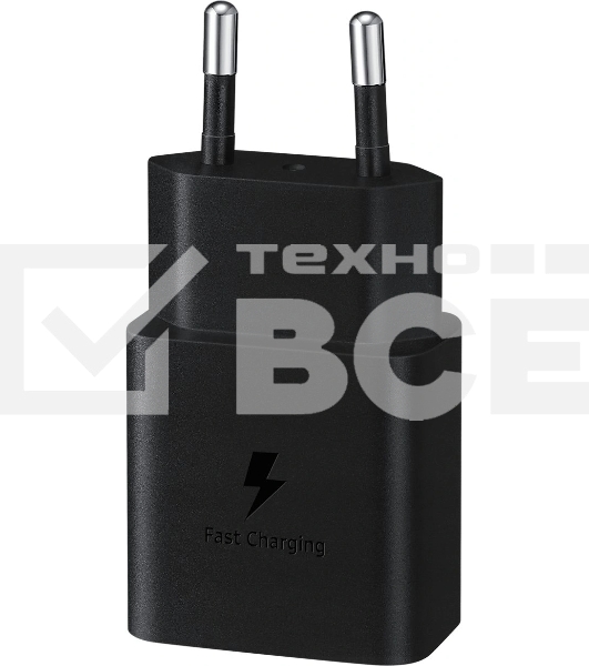 Зарядное устройство Samsung черный EP-T1510 W/O CABLE