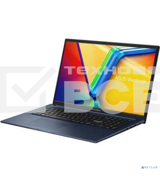 Ноутбук Asus Vivobook 17 X1704VA-AU1108/17.3'/IPS/Intel Core 7 150U/16/512Gb SSD/Intel Graphics/без ОС/синий/2.1kg