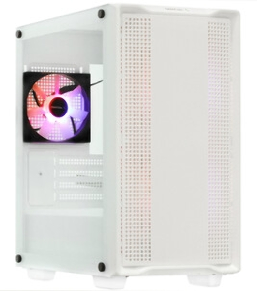 Компьютерный корпус DeepCool CC360 ARGb (R-CC360-BKAPM3-G-1) (mATX, без БП, 2xUSB, с окном)