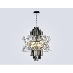 Люстра Ambrella light LH41020/12 BK/CL черный/прозрачный E14*12 max 40W D560*660, фото8