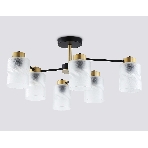 Светильник Ambrella light TR303325/6 BK/GD черный/золото E27/6 max 60W D680*270, фото6