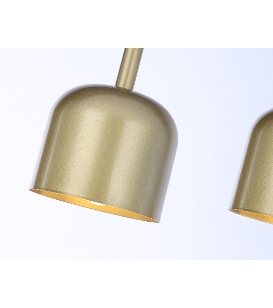 Светильник Ambrella light TR97118/3 GD/BK золото/черный E27*3 max 40W D130*113*1200