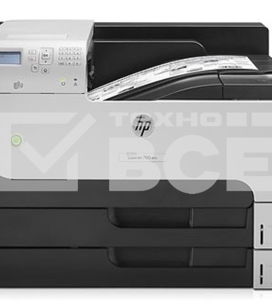 Принтер лазерный HP LaserJet Enterprise 700 M712dn (CF236A), A3, ч/б, печ. до 41 стр/мин. (А4) до 40 стр/мин. (А3), 1200 x 1200 dpi, USB, RJ-45, Air Print