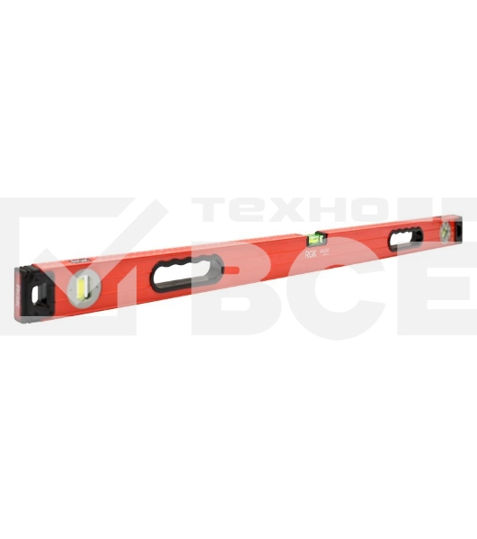 Уровень RGK U4100 1000мм 1мм/м 3 глазка магнит