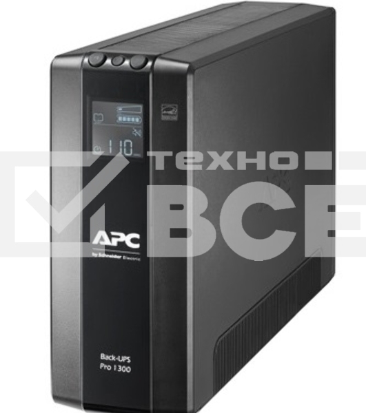 Источник бесперебойного питания APC Back-UPS Pro BR 1300VA/780W