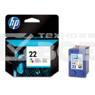 Картридж струйный HP 22 C9352AE многоцветный для HP DJ 3920/3940/PSC 1410 (165стр.)