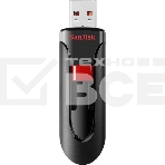 Флеш диск Sandisk 128Gb Cruzer Glide SDCZ600-128G-G35 USB3.0 черный/красный, фото11
