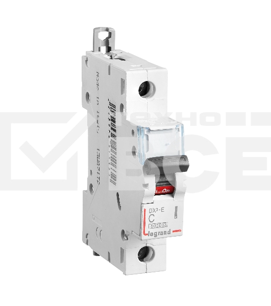 Выключатель автоматический DX3-E C40 1П 6000/6kA Авт.выкл.DX3-E C40 1П 6000/6kA