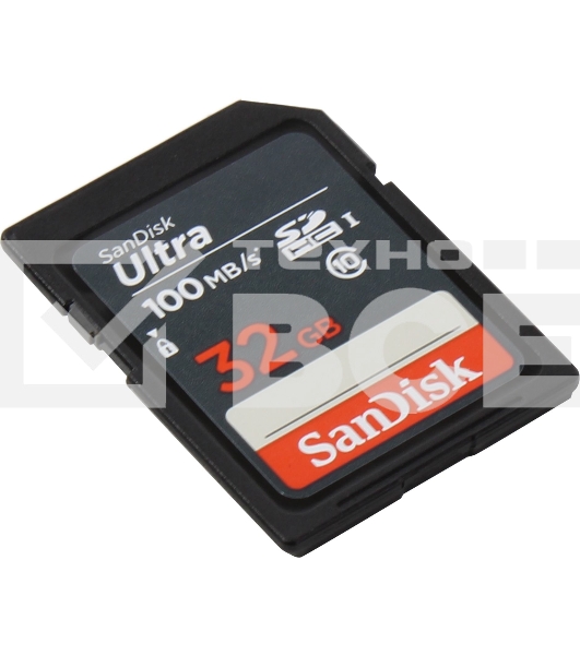 Флеш карта SDHC 32Gb UHS-I SDSDUNR-032G-GN3IN SANDISK