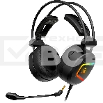 Наушники с микрофоном A4Tech Bloody MC750 черный 2.3м мониторные USB оголовье (MC750 BLACK), фото2