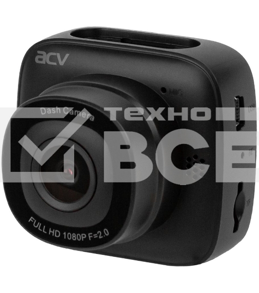 Видеорегистратор ACV GQ120 черный 1080x1920 1080p 120гр. GPCV1167