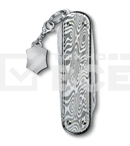 Нож перочинный Victorinox Classic Brilliant Damast (0.6221.34) 58мм 5функц. серебристый подар.коробка