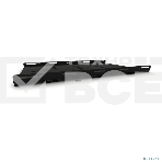 Полка стационарная усиленная Hyperline TSH3H-850-RAL9004 глубина 850 мм, с боковым креплением, нагрузка до 100 кг, для шкафов серии TTB, TTBR, 485х850мм (ШхГ), цвет черный (RAL 9004), фото5