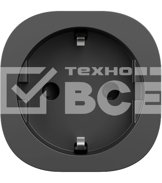 Умная розетка Yandex Matter EUBT Wi-Fi черный (YNDX-00540BLK)