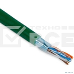 Кабель витая пара F/UTP, CAT 5e, нг(А)-LSLTx, 4х2х0,52мм, 24AWG, INDOOR, SOLID, зеленый, 305м Rexant, фото2