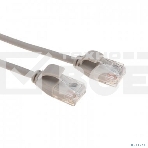 Патч-корд U/UTP REXANT категория 6A (10G), RJ45-RJ45, неэкранированный, 28AWG, LSZH, серый, 0.5 м, фото4