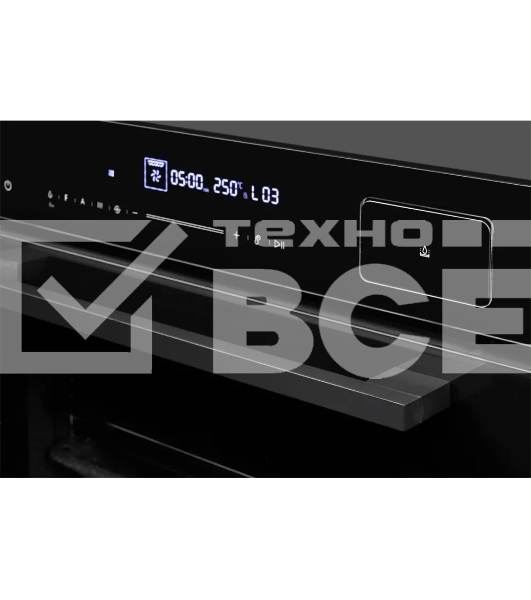 Встраиваемый духовой шкаф Kuppersberg KSO 616 компактный, с функцией пара, ШхВхГ: 59.5х45.4х56.8 см, 50 л, очистка паром, черный цвет