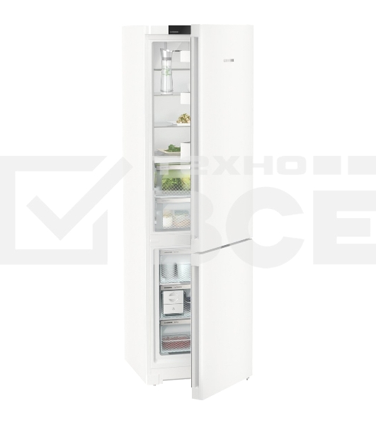 Холодильник Liebherr CBNC 5723-22 001 белый двухкамерный 255/94л морозилка снизу